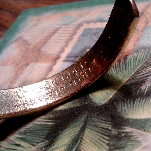 Jewelry Vintage Metal V Cuff Bracelet Poshmark